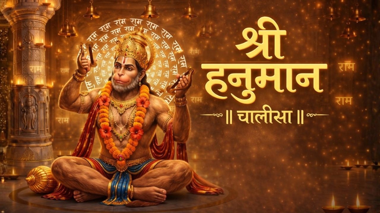 3 बार हनुमान चालीसा | 3 Times Hanuman Chalisa | Sankat Mochan Hanuman Bhajan