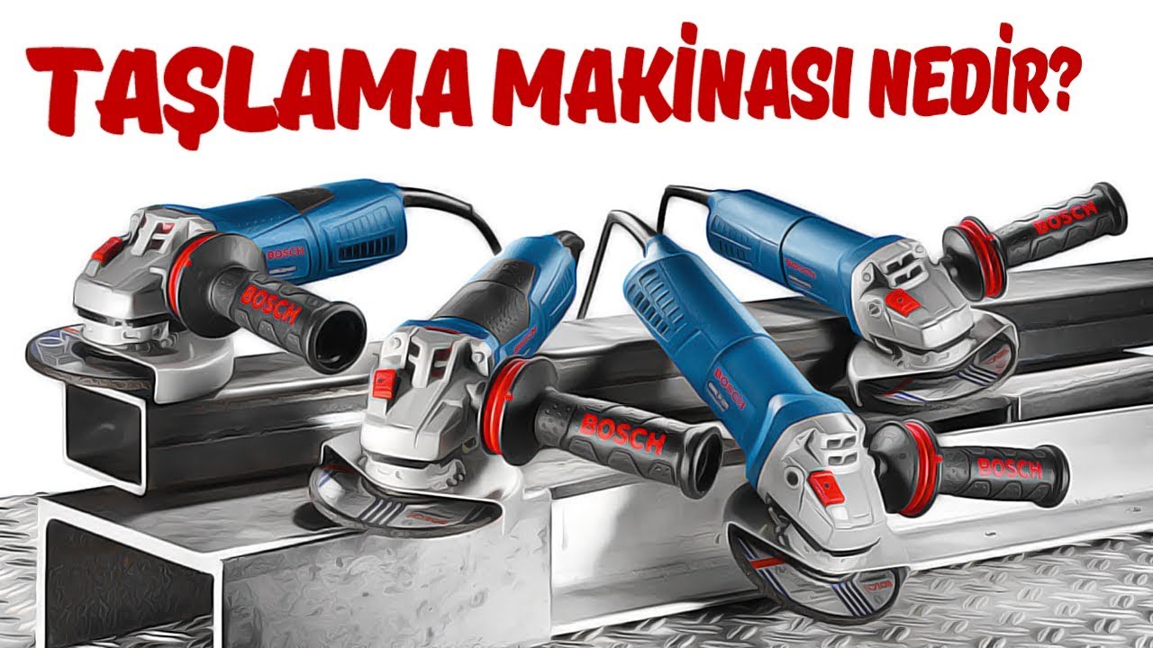 Taşlama Makinesi Nedir?