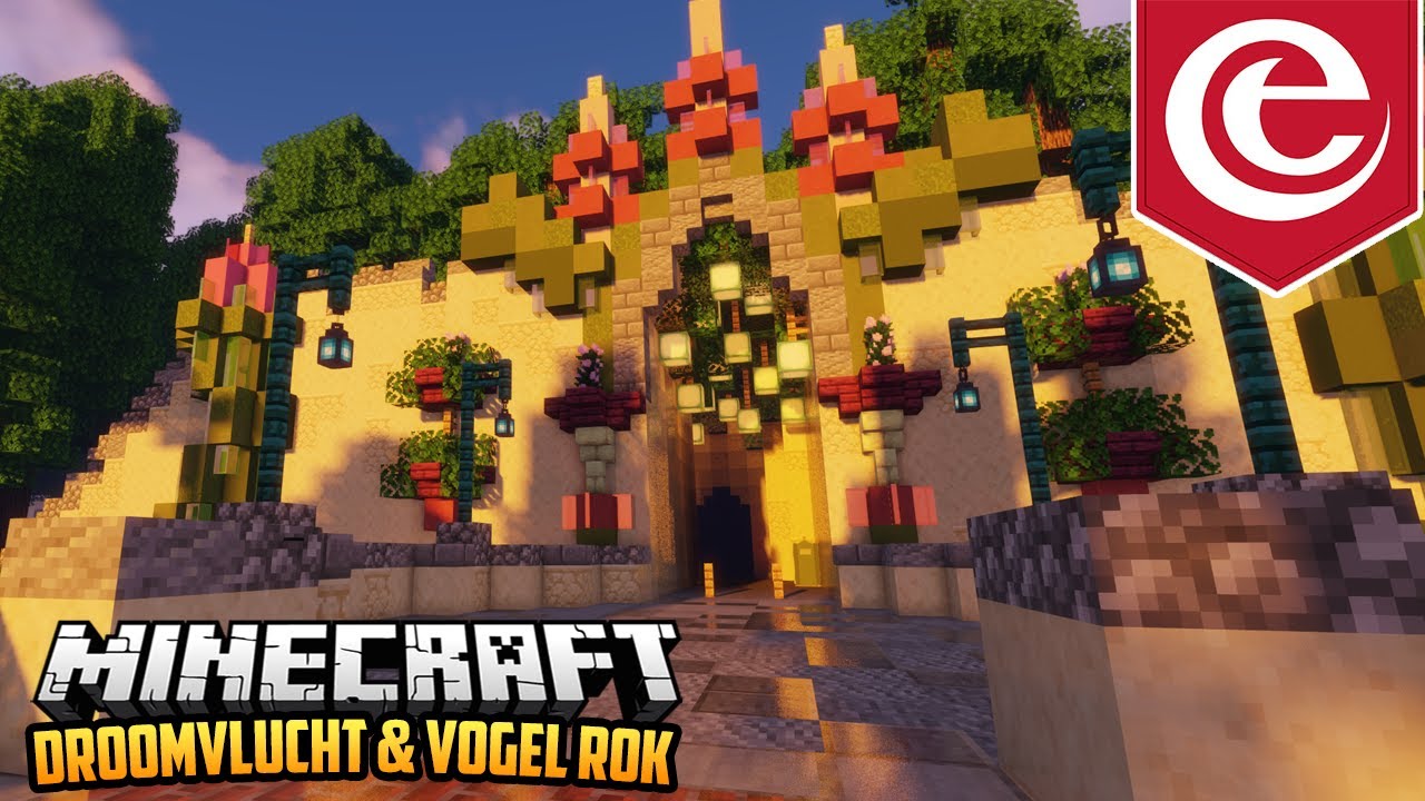 Nieuwe Efteling DROOMVLUCHT en VOGEL ROK - Minecraft SprookjesCraft 1 16 #5