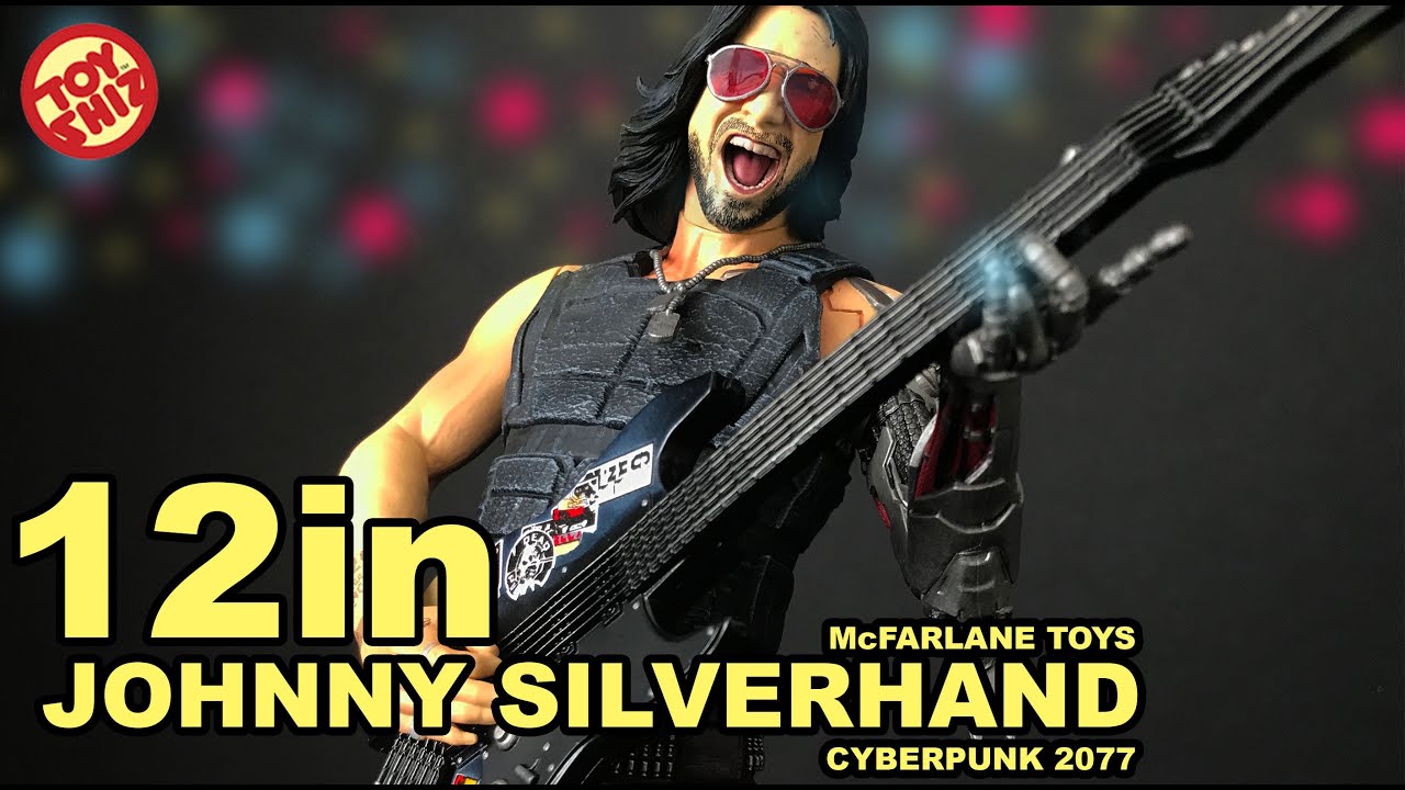 12in JOHNNY SILVERHAND Cyberpunk 2077 Statue by McFarlane Toys!