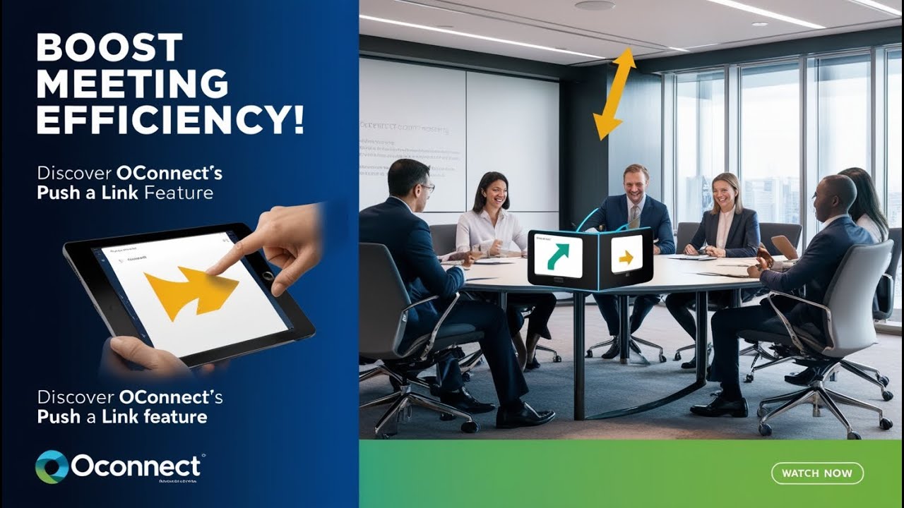 #ONPASSIVE #OCONNECT &mdash; Maximize Meeting Productivity with Push A Link