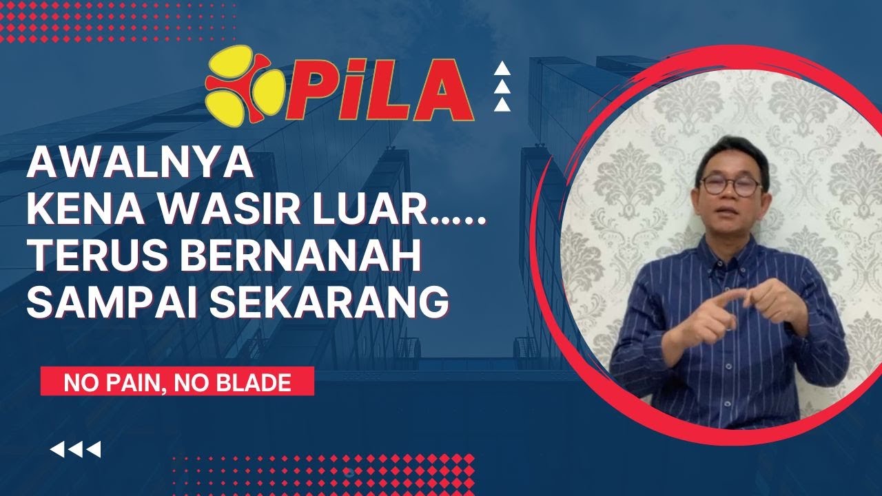 AWALNYA KENA WASIR LUAR&hellip;  TERUS BERNANAH SAMPAI SEKARANG