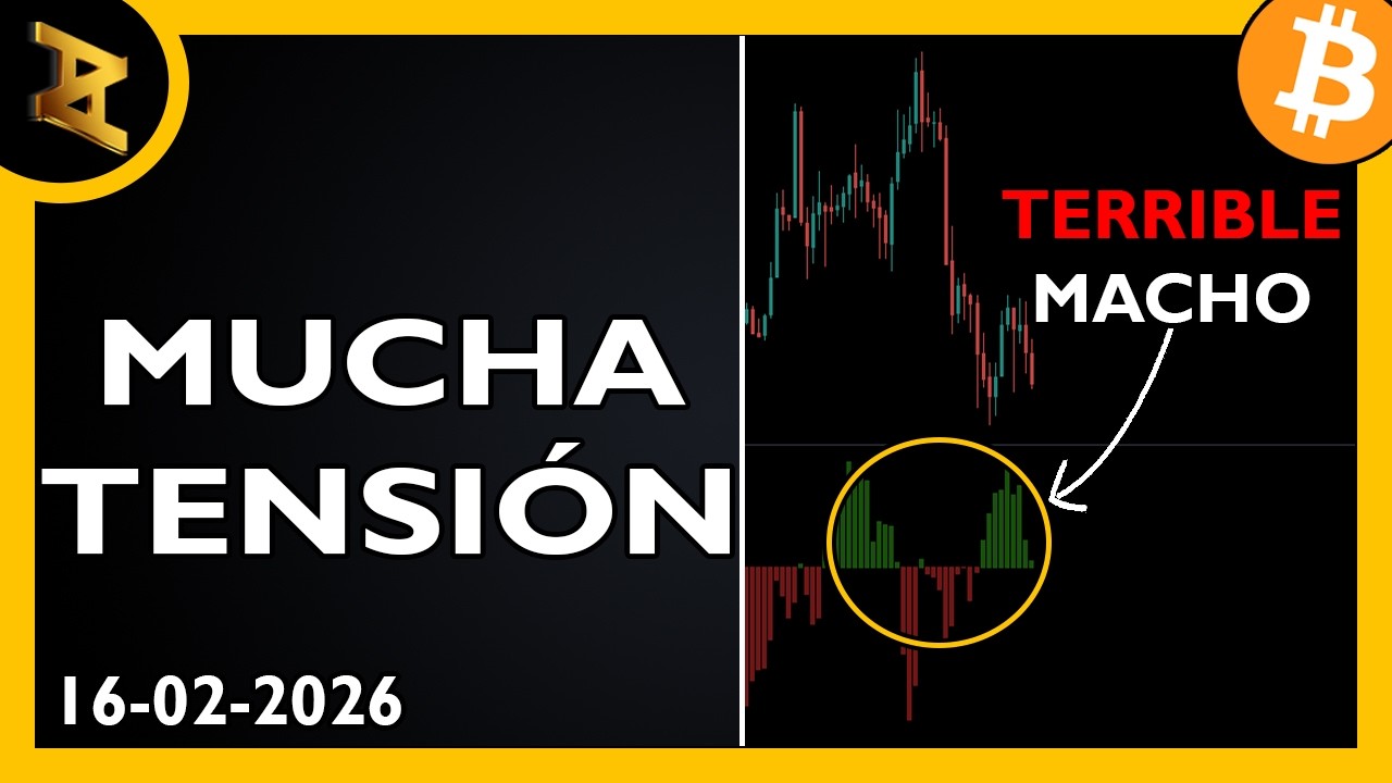 🔴Esto es la CALMA antes de la TORMENTA y se nota DEMASIADO (ANÁLISIS de BITCOIN HOY ¡ÚLTIMA HORA!)