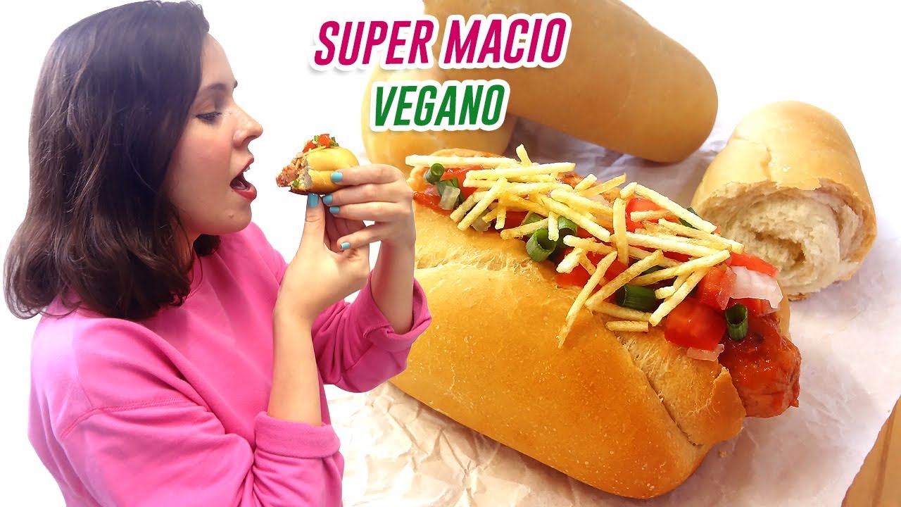 Pão de Cachorro Quente Vegano