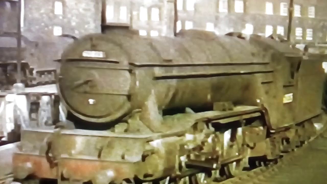 British Steam St Margaret's Shed Edinburgh (for Ian) 1965  🆓  Subscibe