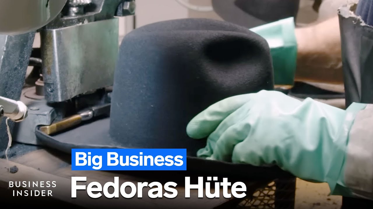 So werden 2500 Dollar teure Fedora-Hüte hergestellt | Big Business | Insider Business