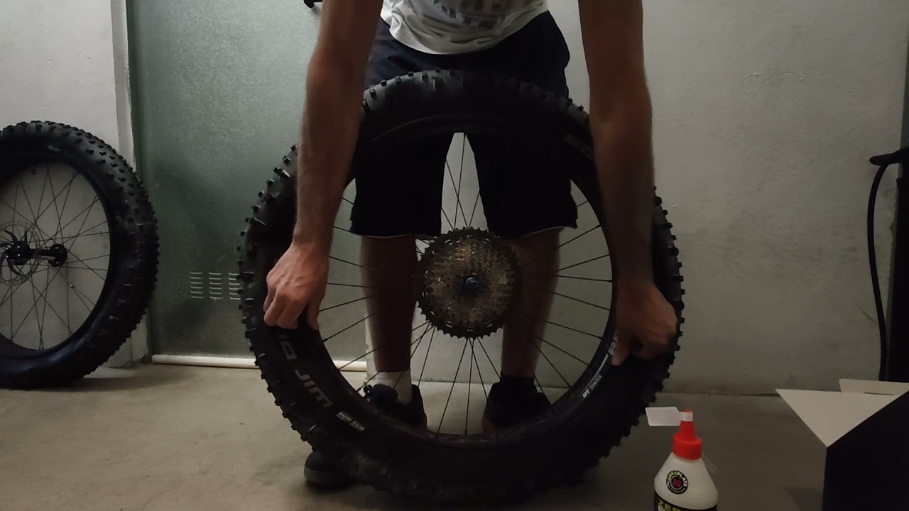 Montar tubeless || Como talonar cubiertas fat bike || Jumbo Jim en acci&oacute;n
