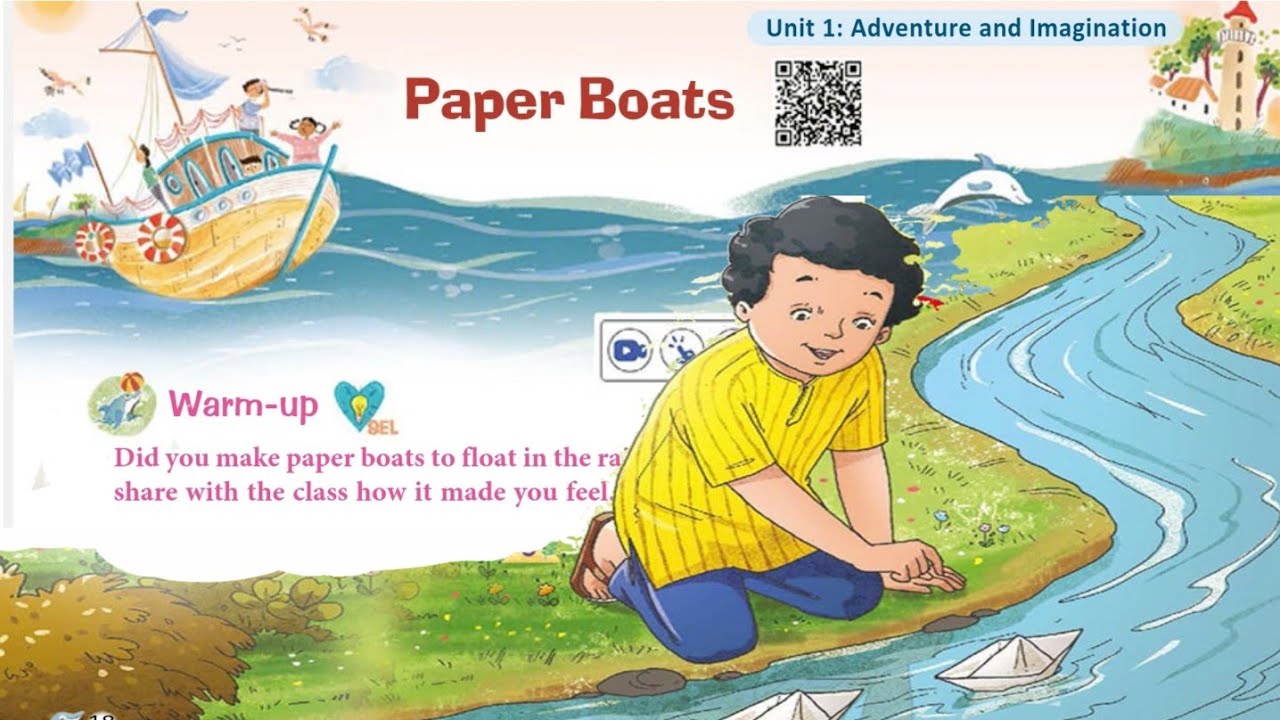 Paper Boats Animation by Rabindranath Tagore| English Ferry Class 8 Unit 1 Chapter 2