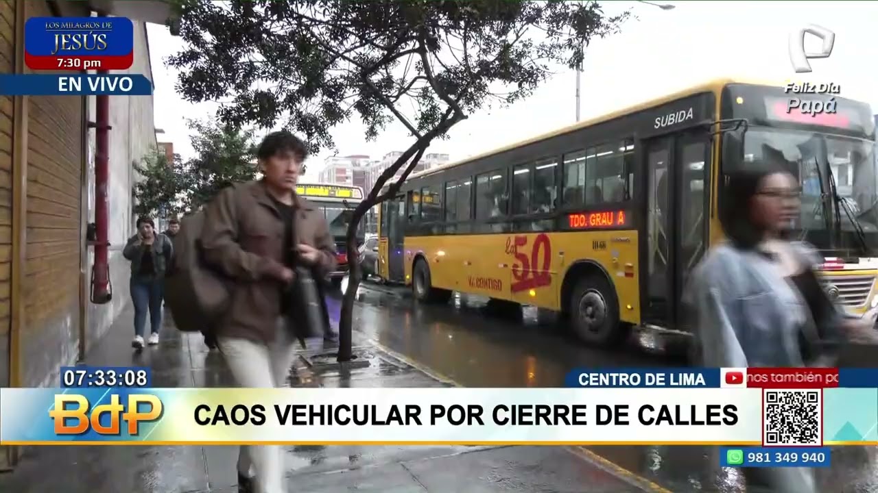 MML inicia cierre de calles en el Centro de Lima: &iquest;Cu&aacute;les son las zonas afectadas? (5/5)
