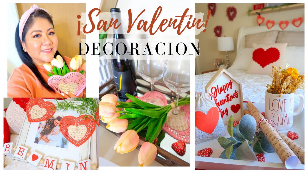 IDEAS Para Decorar tu CUARTO ⎟♡SAN VALENTÍN 2022⎟Como Decorar tu Recamara Pequeña⎟Decoración 2022