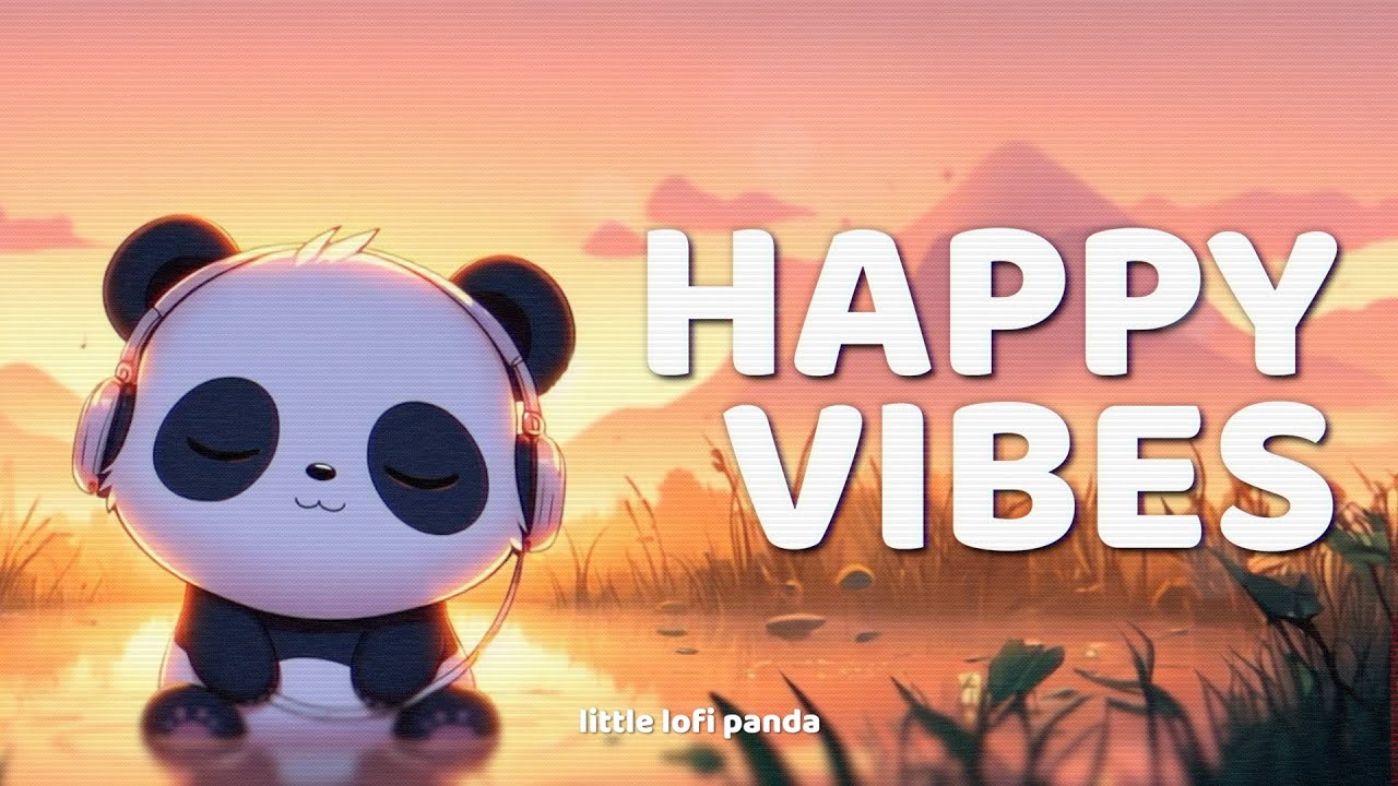 happy vibes 🐼 chillout music for a good mood