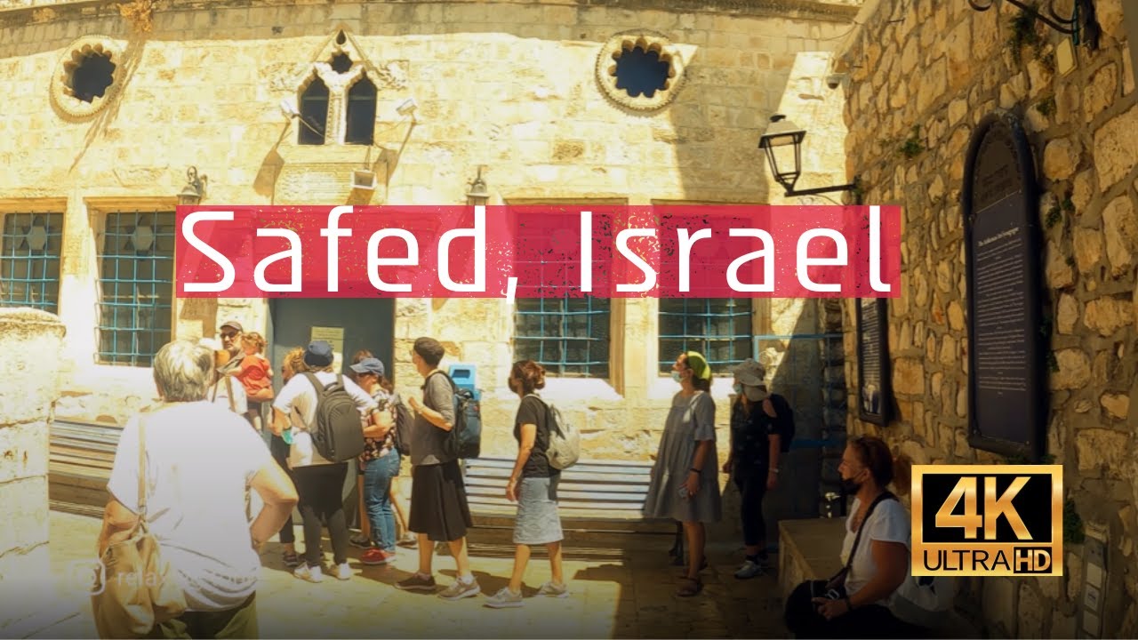 Pleasant Walk in the MYSTICAL and KABBALISTIC city of SAFED (Tzfat) in ISRAEL | @explorerlens​
