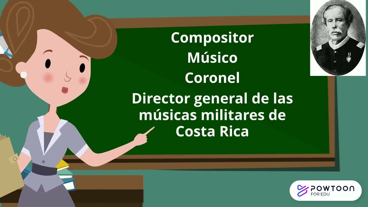 Historia del Himno Nacional de Costa Rica DRE  Cartago