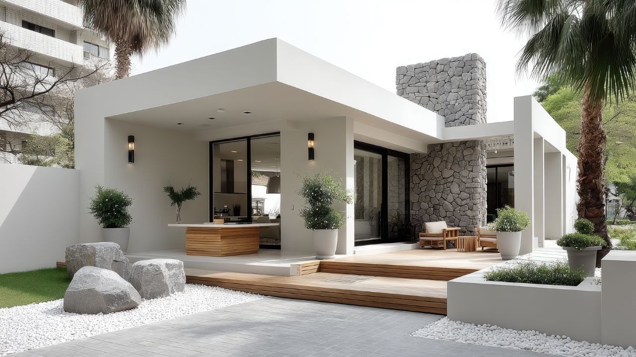 Inside A Warm Minimalist Home: A Modern Escape Designed For Peace & Mindful Living