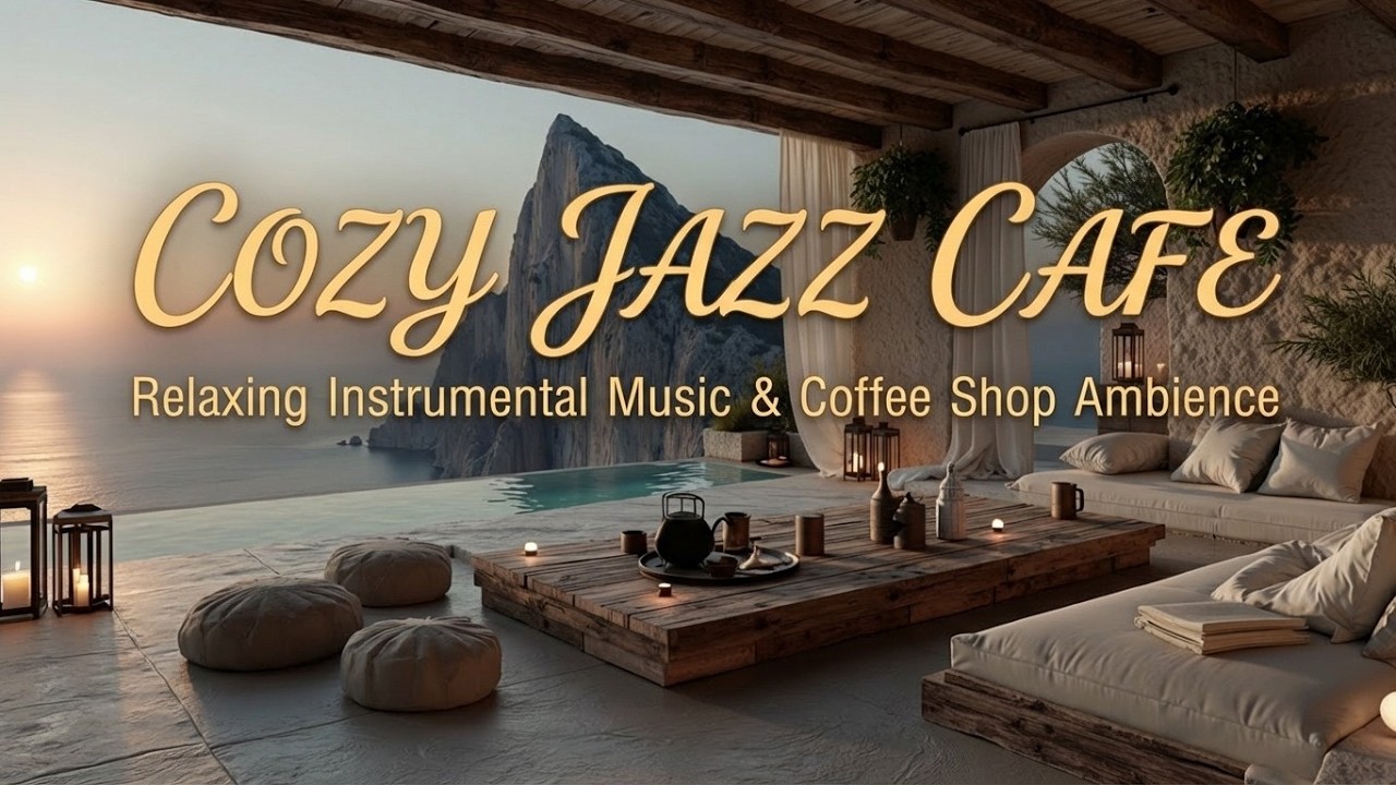 Sunset Jazz Music - Cozy Coffee Shop Jazz & Seaside Jazz Lounge for Relaxing Summer Vibes