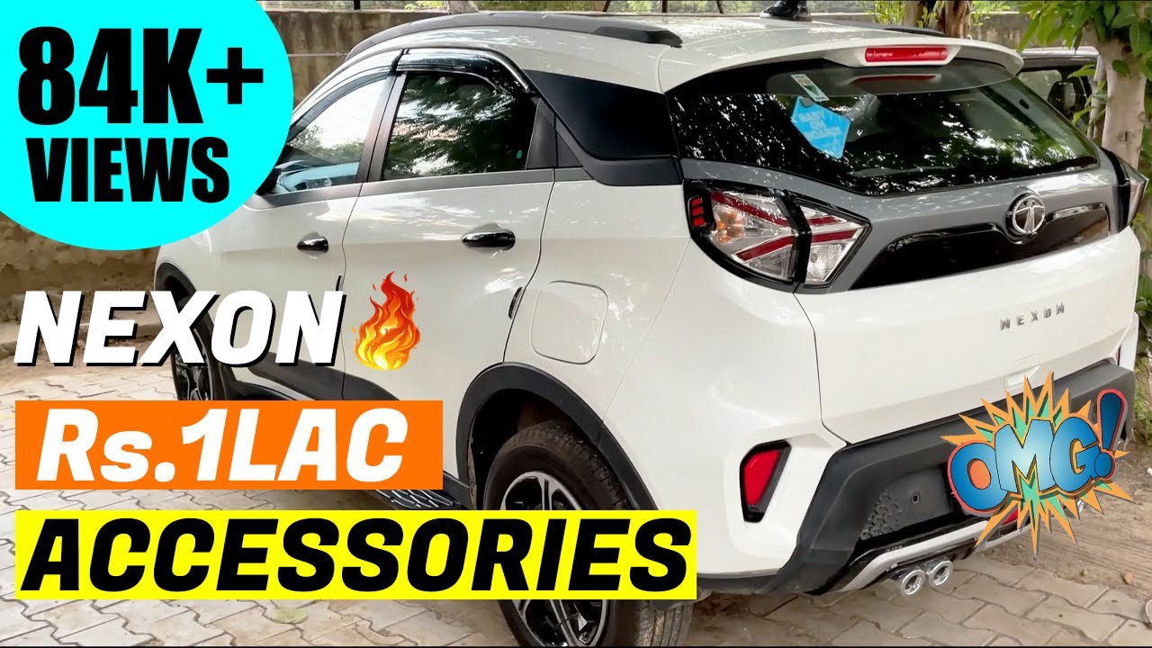 Nexon Accessories pe 1 lac rupees laga diye ! | Nexon XMS Accessories