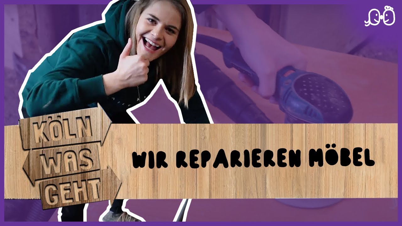 Wir reparieren Möbel