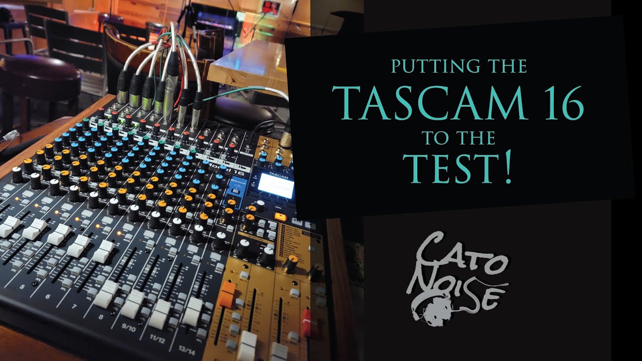 TASCAM 16 SOUNDBOARD: Doing What No Reviewer Has Done Yet w/ This Live Sound AND Recording Beast