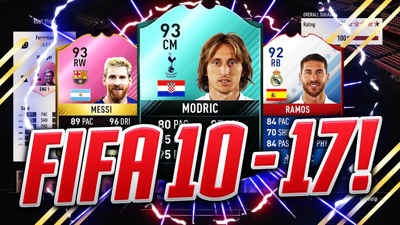 FIFA 10-17 - TOTY BEST PLAYERS, HOW THEY CHANGED IN FUT! #2