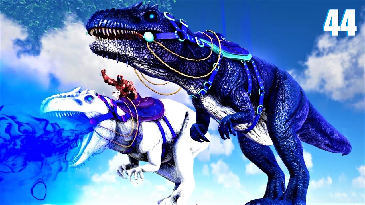 STRONGEST GIGA EVER, CELESTIAL GIGANOTOSAURUS! ARK SURVIVAL EVOLVED (PRIMAL FEAR MOD) E44