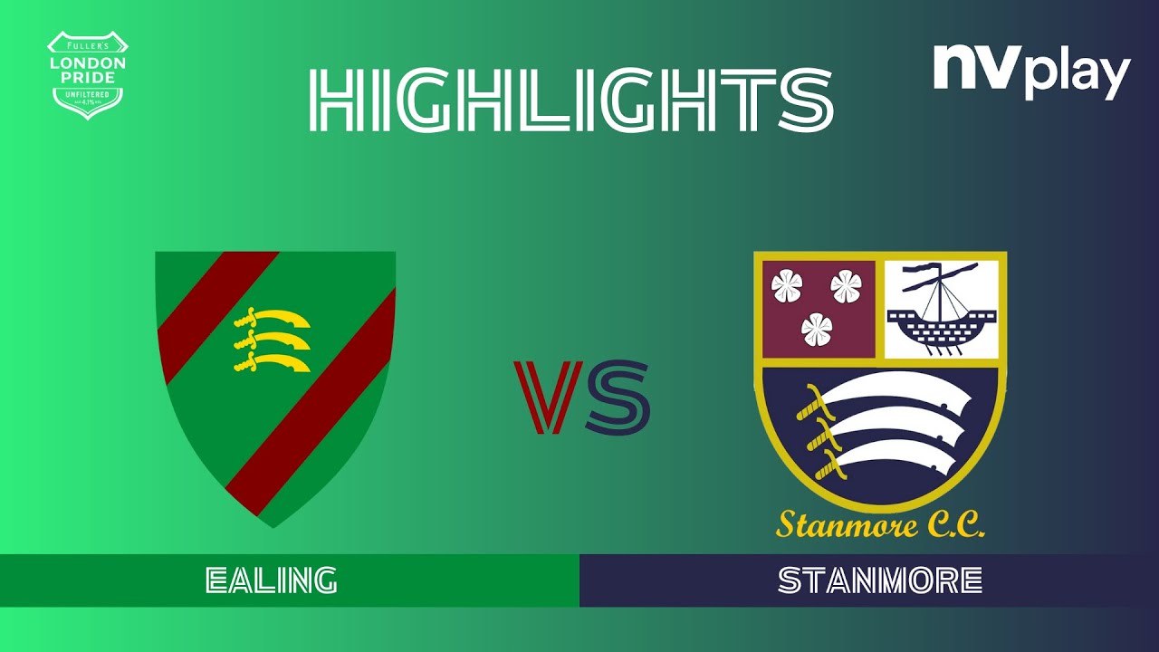 🎥 Highlights | Ealing 1st XI  v Stanmore 1st XI (Middlesex Cup Final 2022)