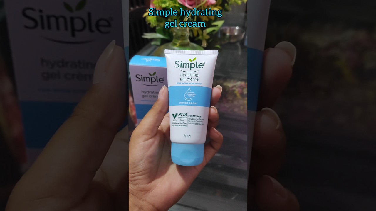 Simple hydrating gel cream 💗 