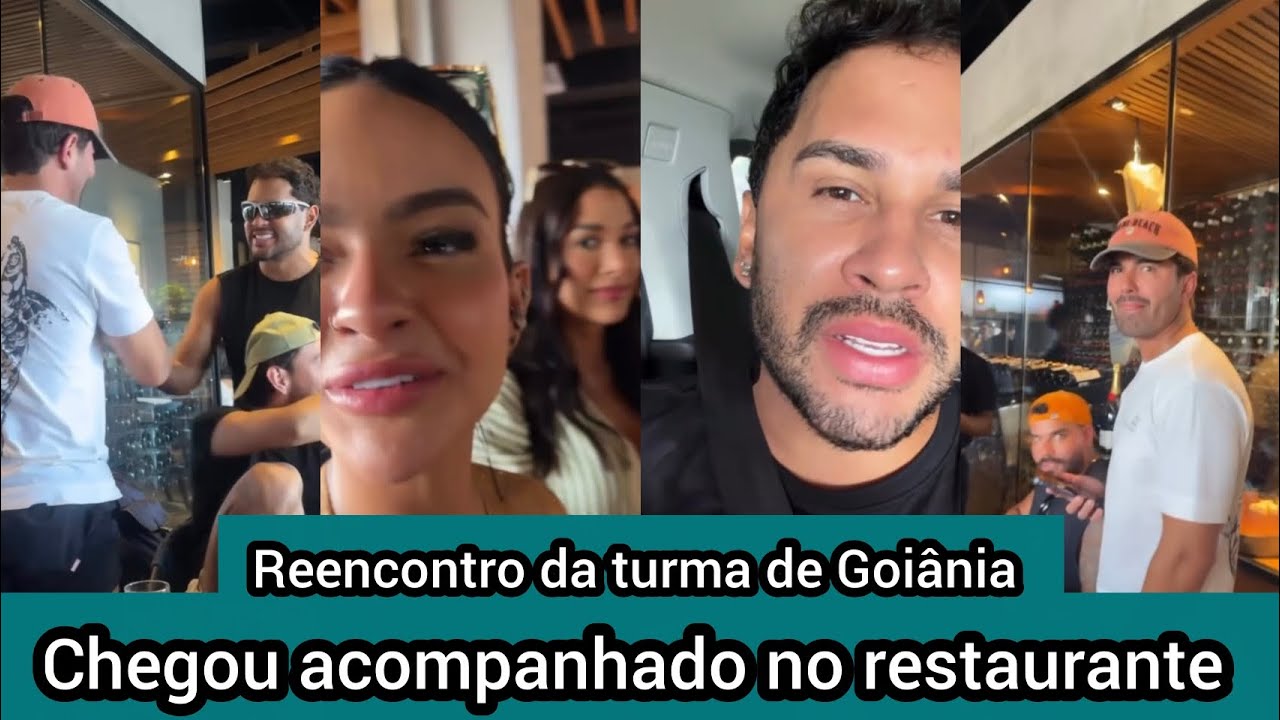 Lucas Guimarães avisa que está cortando muita gente da sua vida e reencontro da turma se Goiânia 