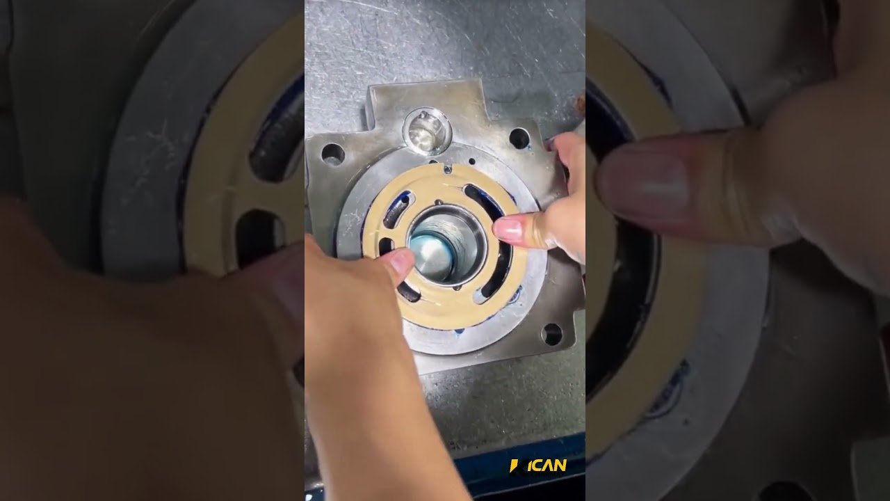 Maintenance of hydraulic pumps（2） #hydraulic #hydraulicpump  #hydraulicmotor  #hydraulicvalve