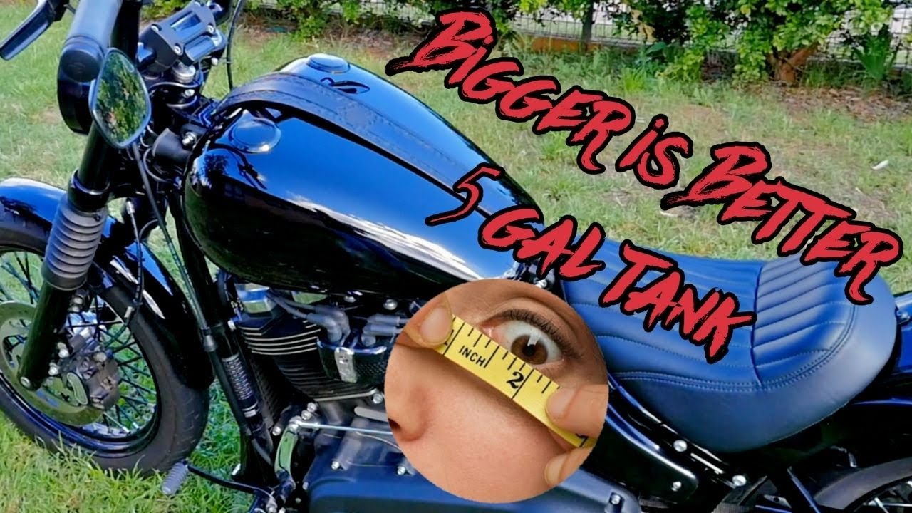 Бак на 5 галлонов на бобе Softail Street