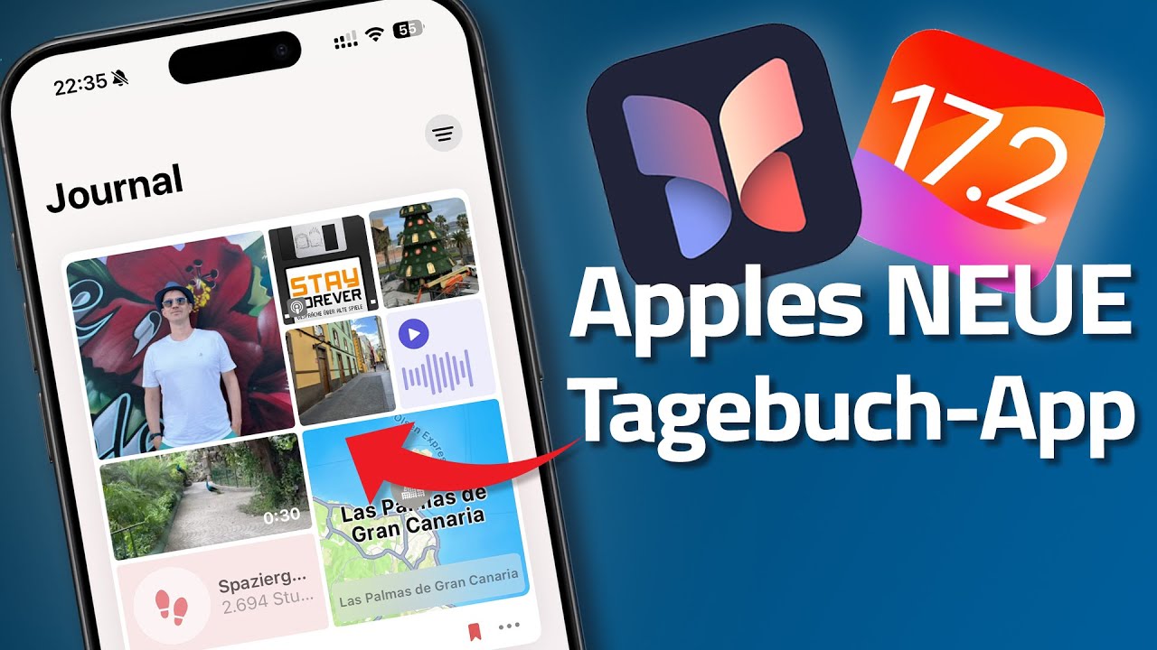 iOS 17.2 Journal App - Tagebuch f&uuml;r dein iPhone ✍️