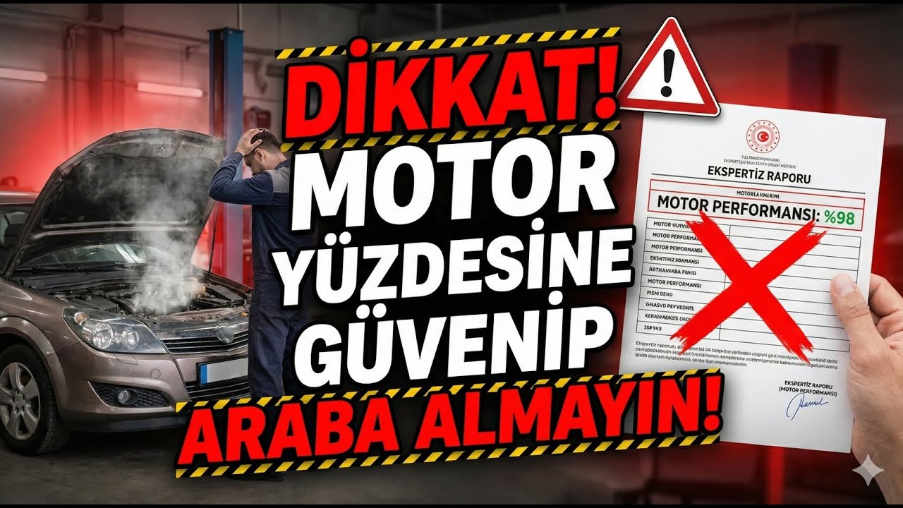 DİKKAT! Motor Yüzdesine Güvenip Araba ALMAYIN!
