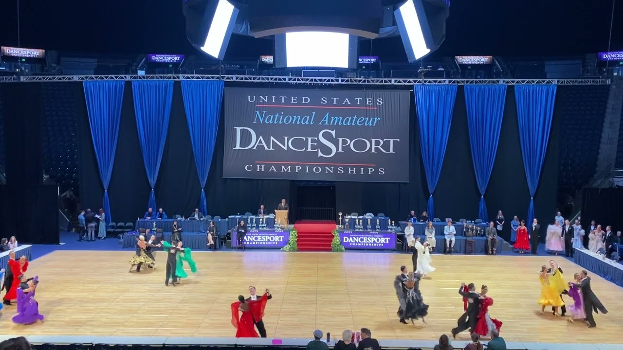 Adult Prechamp Ballroom Quickstep R3 Heat 1