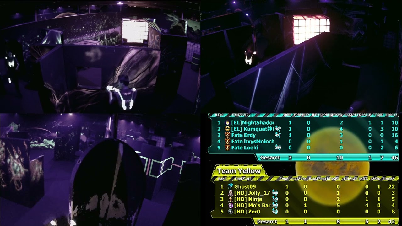 Ghostdivers vs Fate 2 - 1. Turnier Laserball in Dresden - Lasertag Gameplay Deutsch