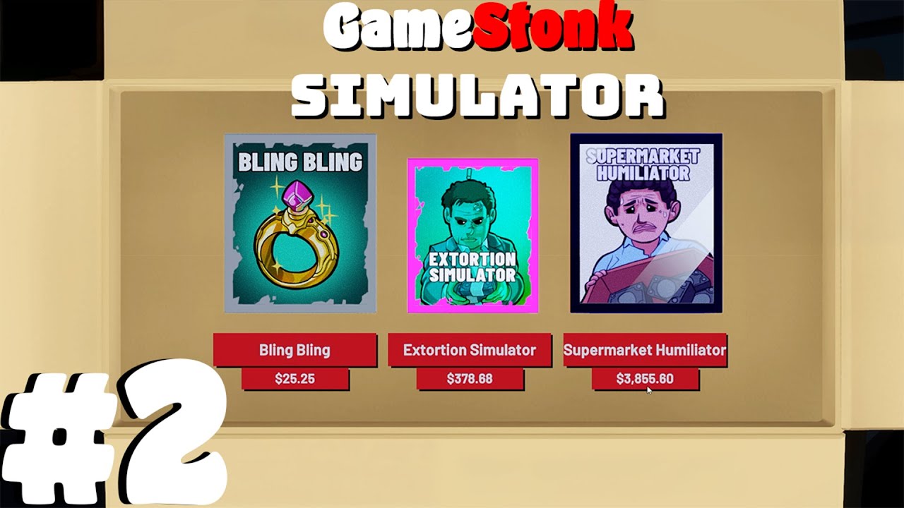Gamestonk Simulator: Gone Rogue - Week 2 - We pulled a $3800 GAME !!