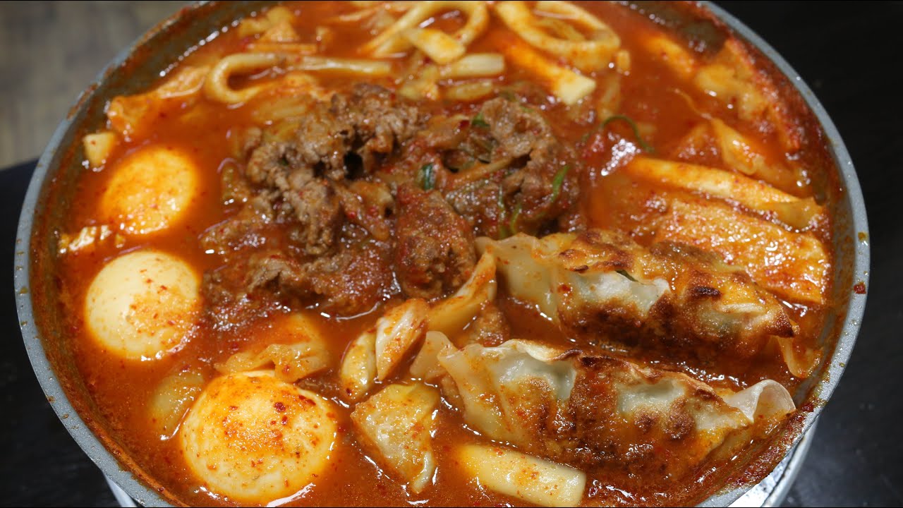 친구 없는 사람은 본적도 없는 인싸들의 떡볶이