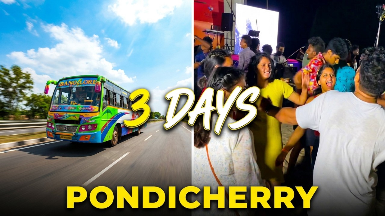 Banglore to Pondicherry 3 days trip