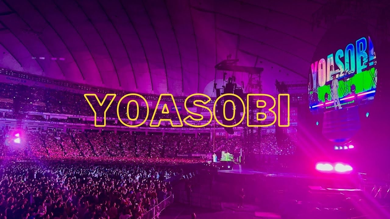 Yoasobi Live Concert Experience Performance Live in Tokyo Dome 2023🎤🎶 #yoasobi