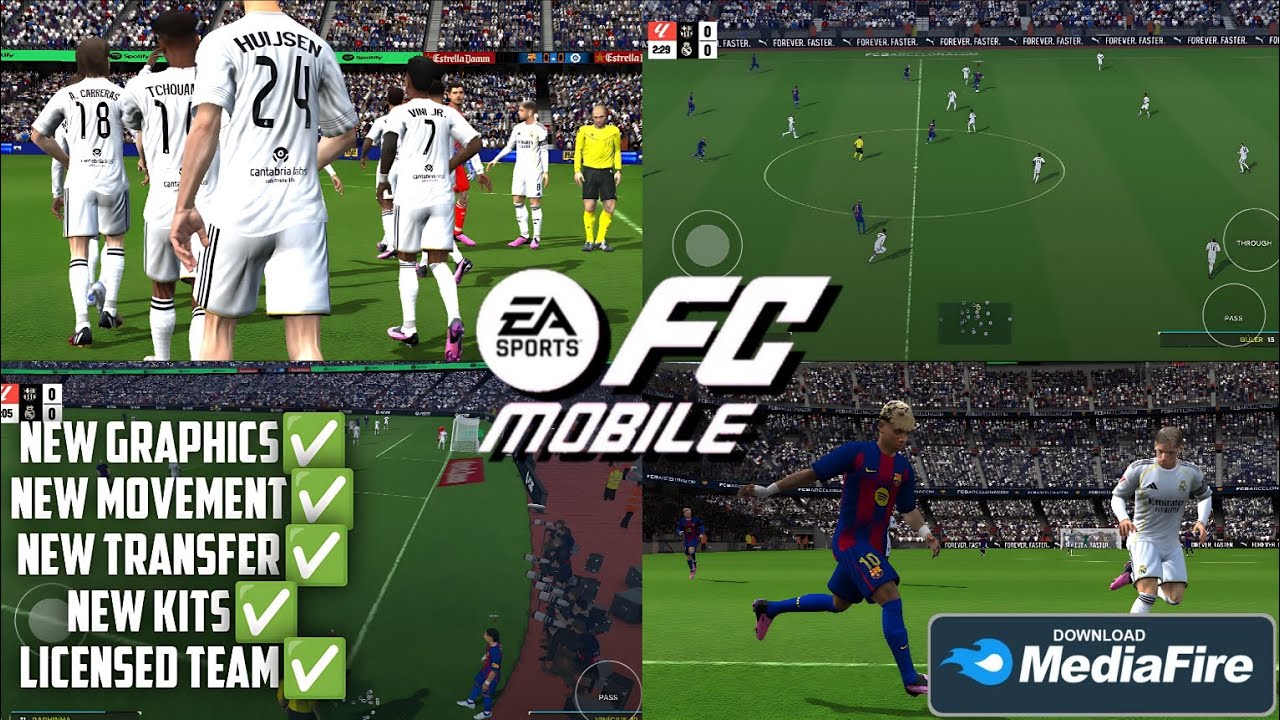 FIFA 16 Mobile APK+OBB+DATA MOD FC 26 MOBILE MEDIAFIRE OFFLINE ANDROID  #fifa16mobilemodfc26 
