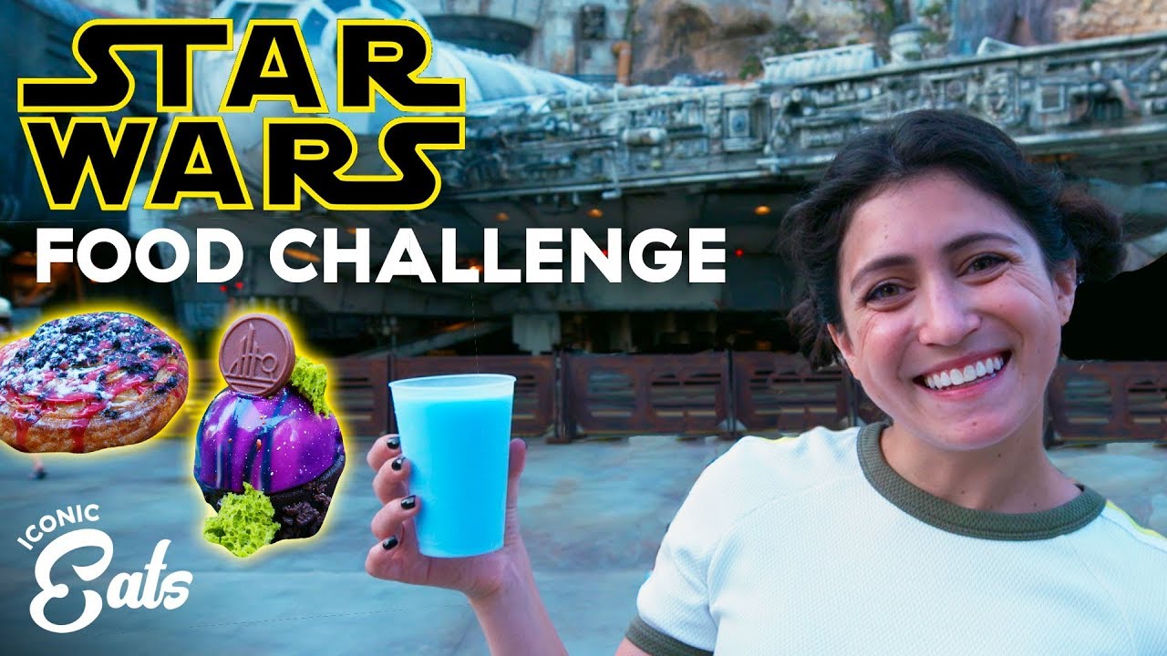Ultimate Star Wars Galaxy Edge Food Challenge: Trying All Of The Disney World Treats