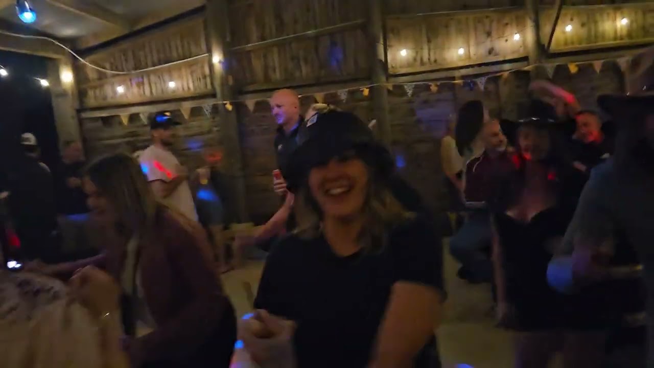 End of season barn dance party on 
