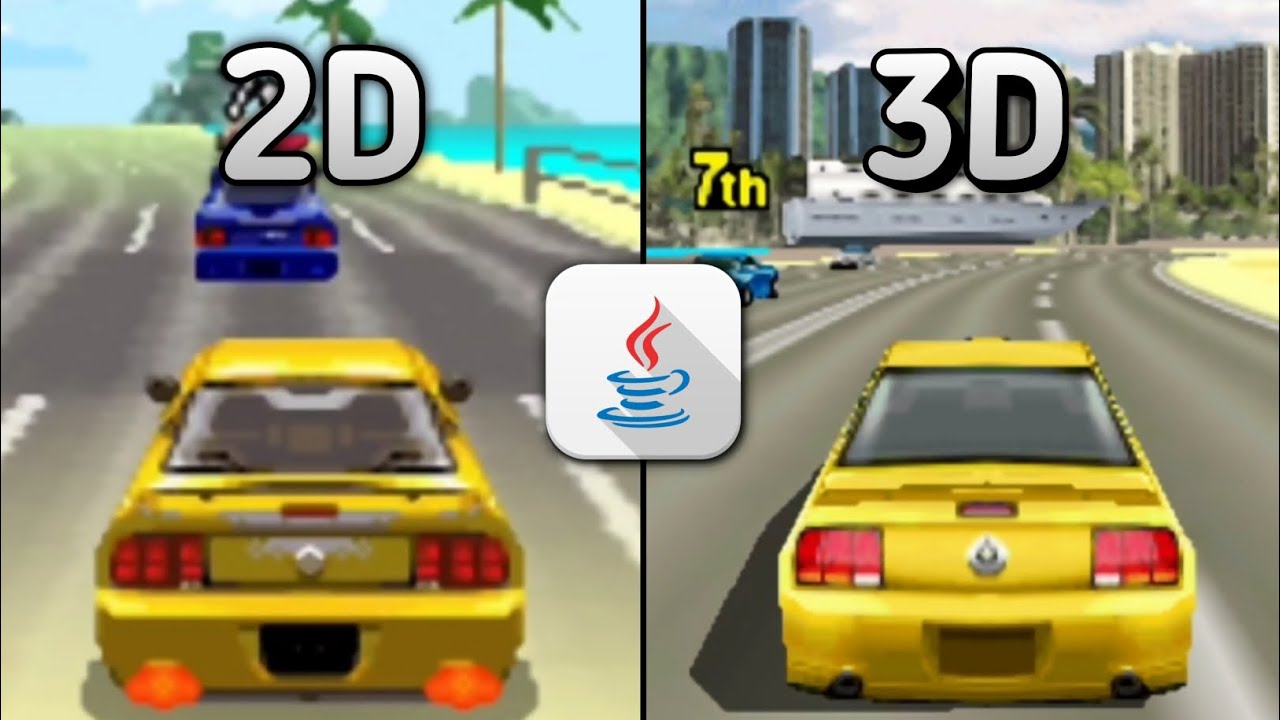 Сравнение 2D и 3D графики в Java-играх