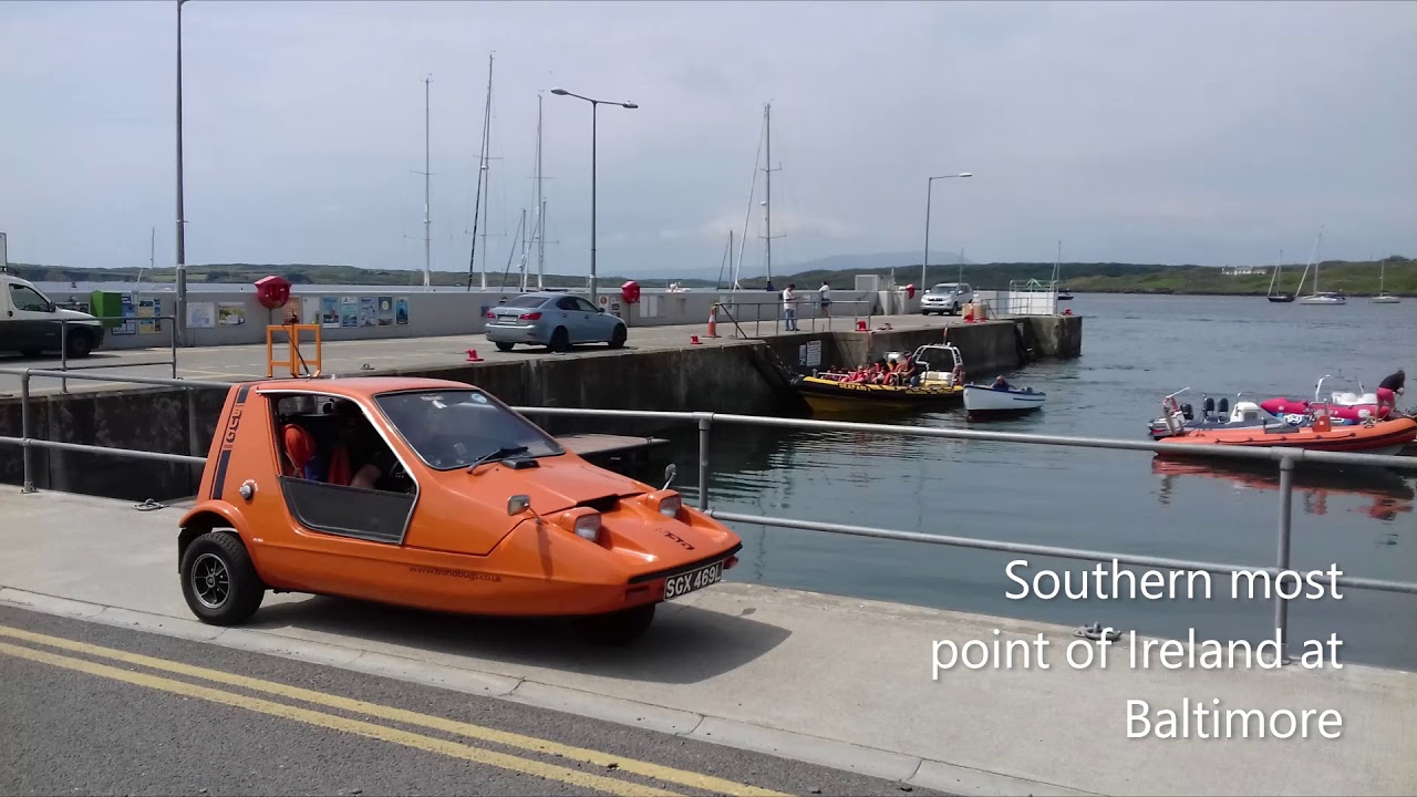 Bond Bug from Birmingham - trip around Ireland June 2018