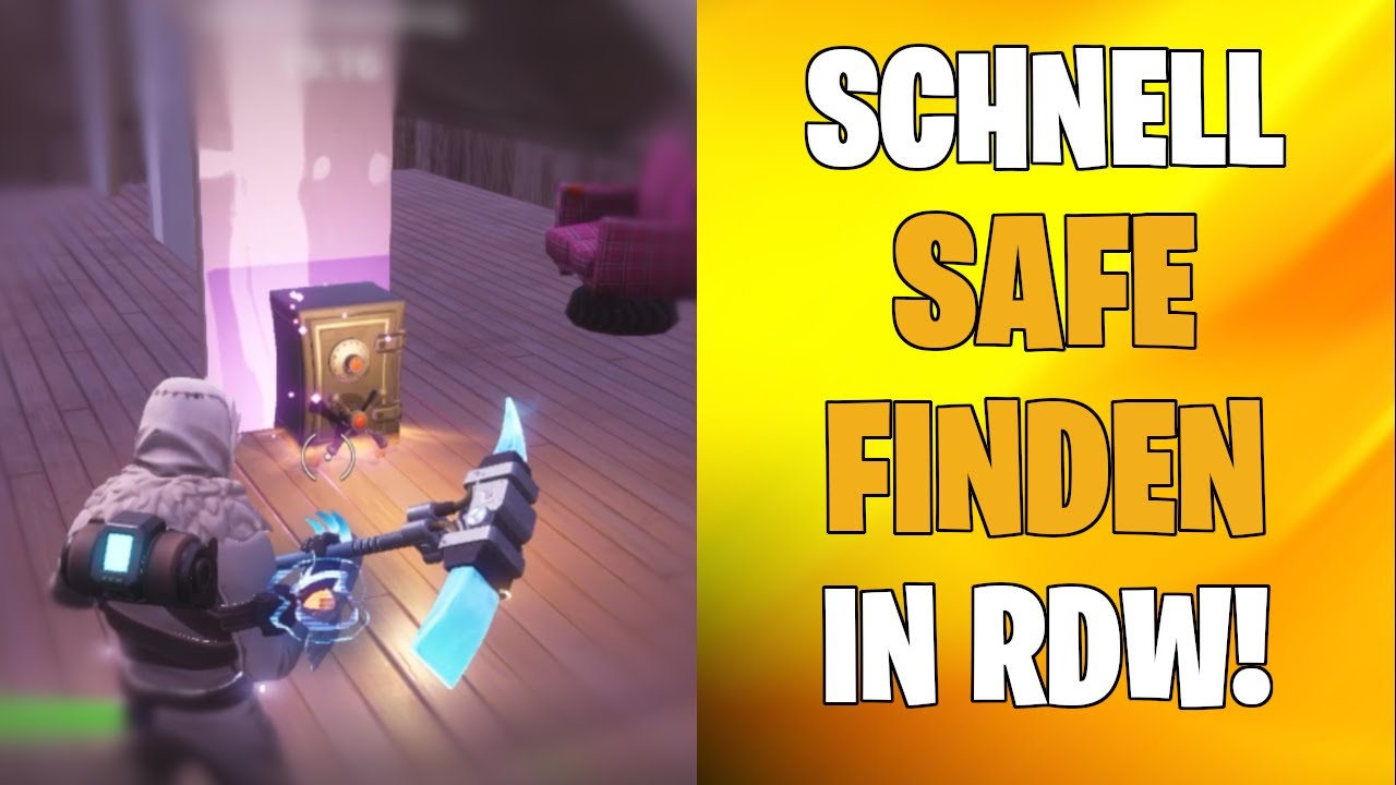 Schnell einen Safe finden | Safe ist anders | Fortnite Rette die Welt