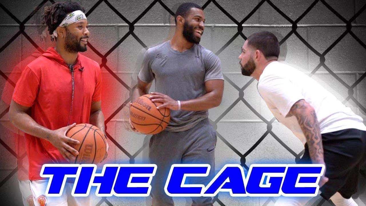 DEVINTHELAB, WHITE IVERSON, CHRIS CARSON PLAY KING OF THE COURT!! THE CAGE Episode 1