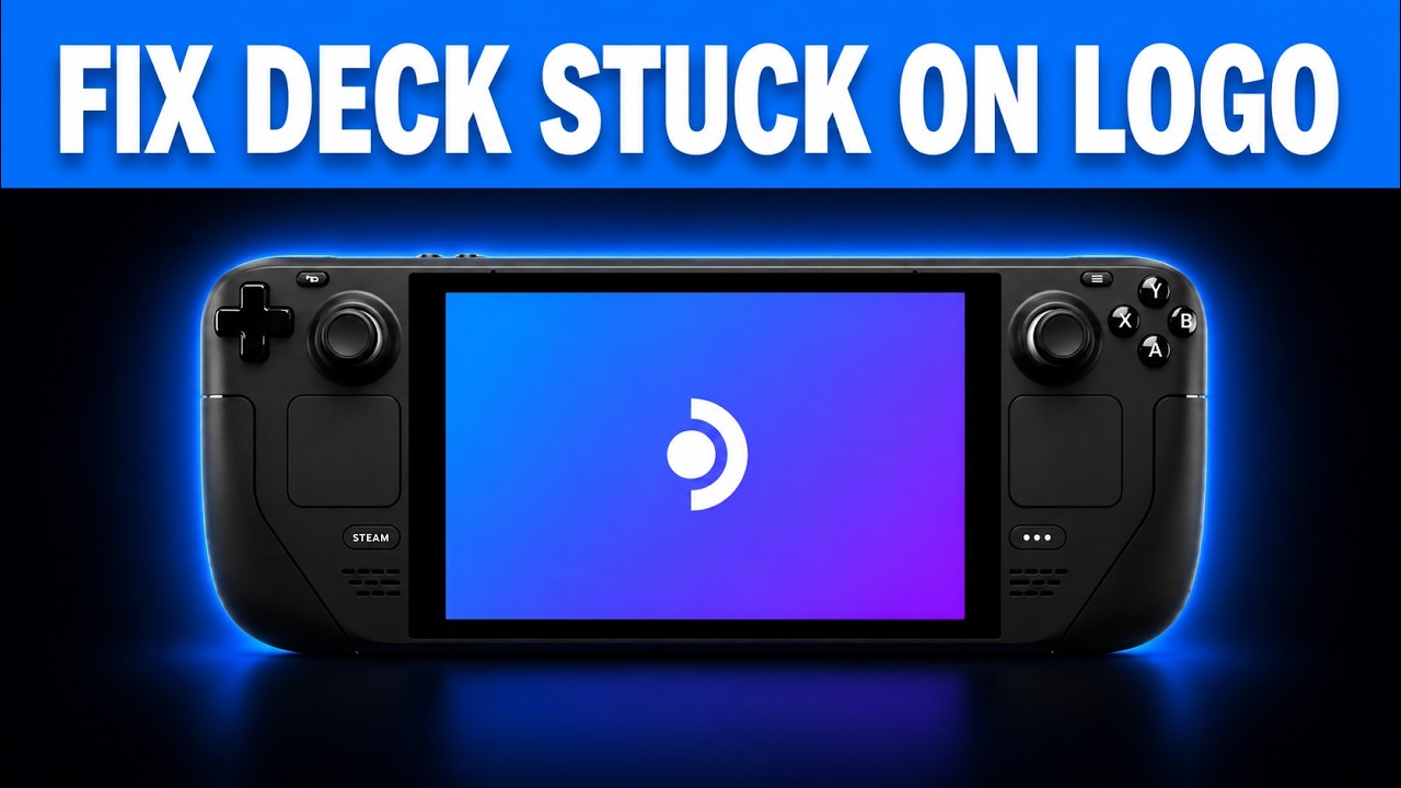 How To Fix Steam Deck Stuck On Logo - Step By Step
