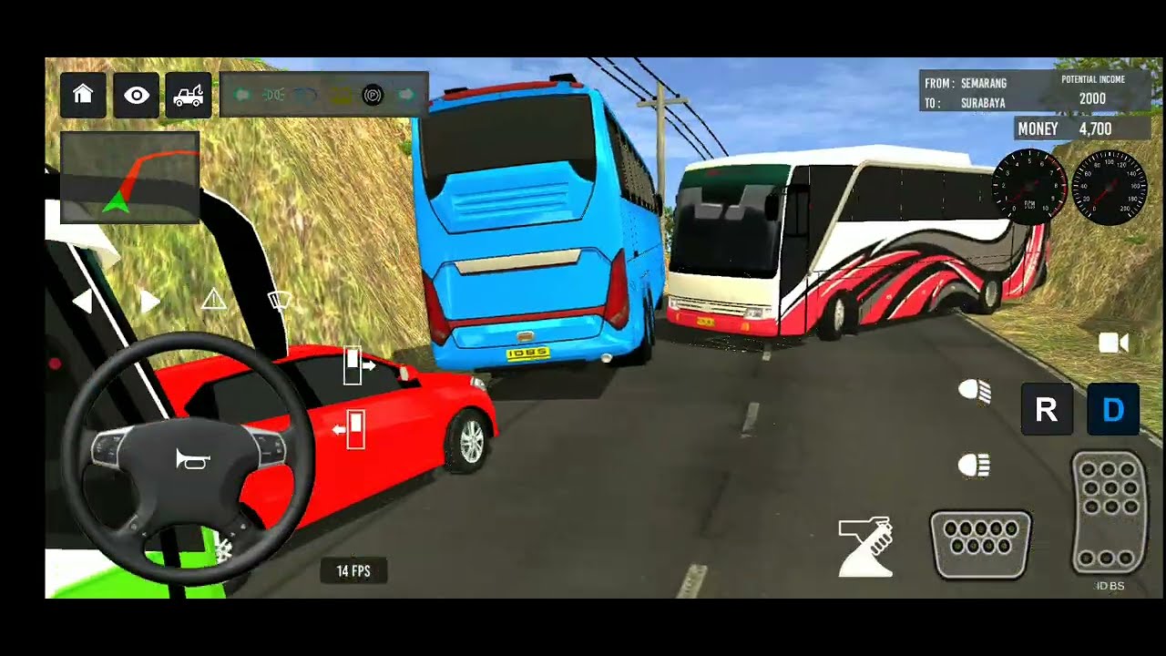 New bus driving gaming video #virak new video #trending video