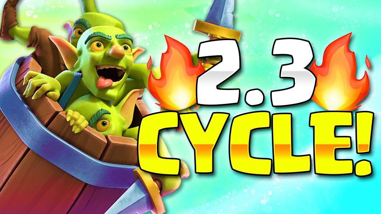 91% WIN RATE! NEW 2.3 LOG BAIT CYCLE CANNOT BE COUNTERED in Clash Royale!