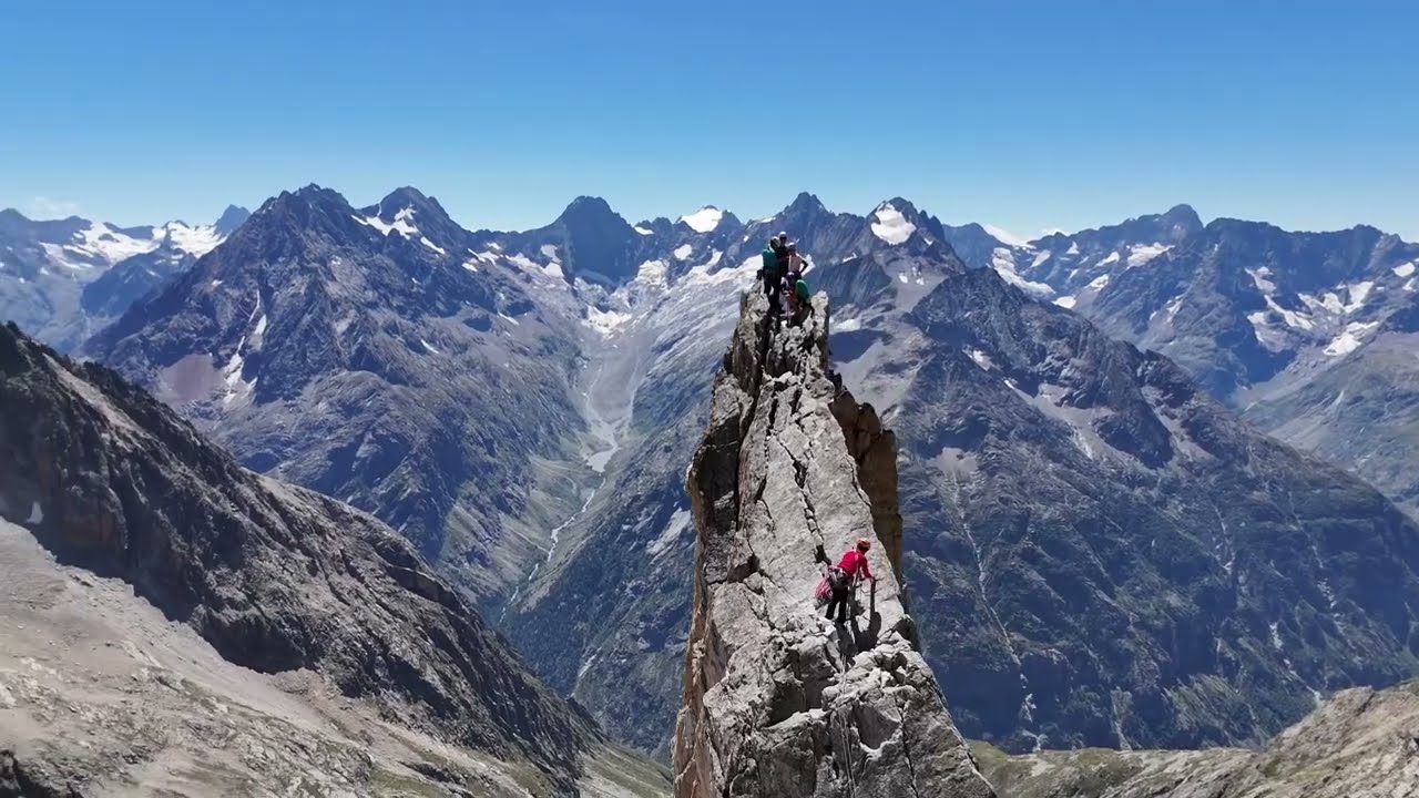 Aiguille Dibona ao&ucirc;t 2025 DJI mini 4 pro