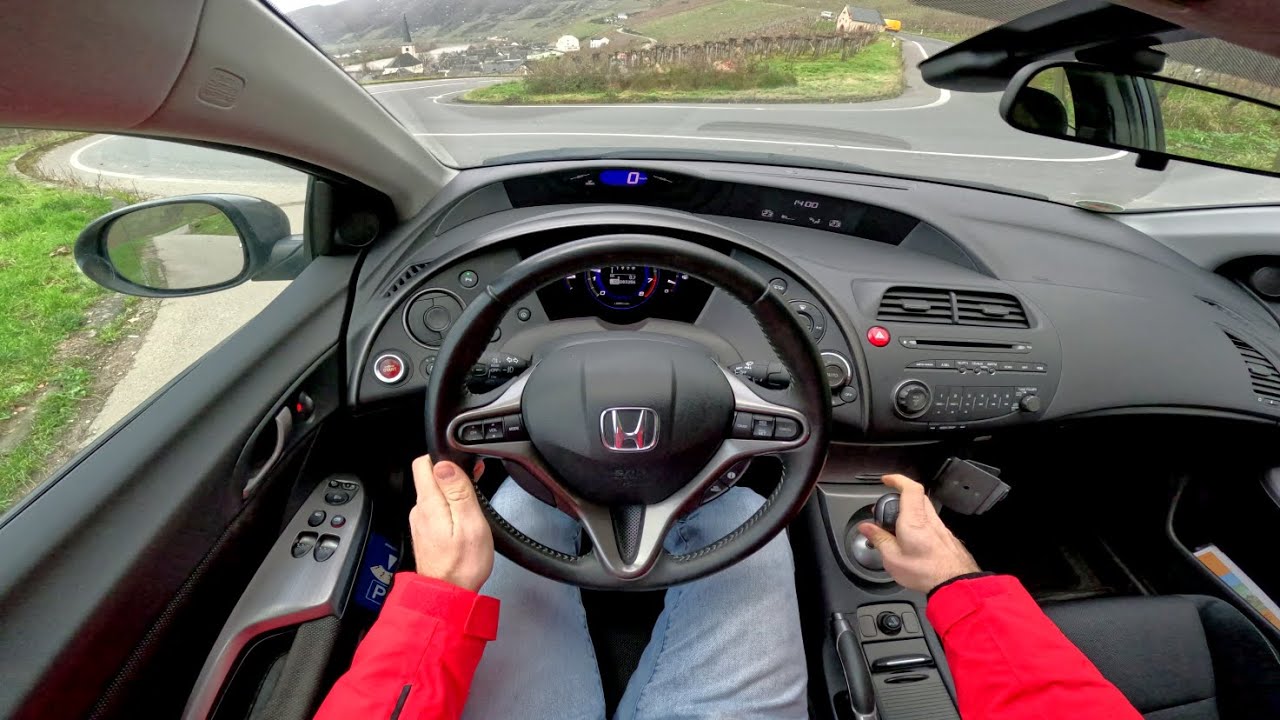 2011 Honda Civic Type S [1.8 - 140 HP] POV Test Drive | 0-100 Acceleration