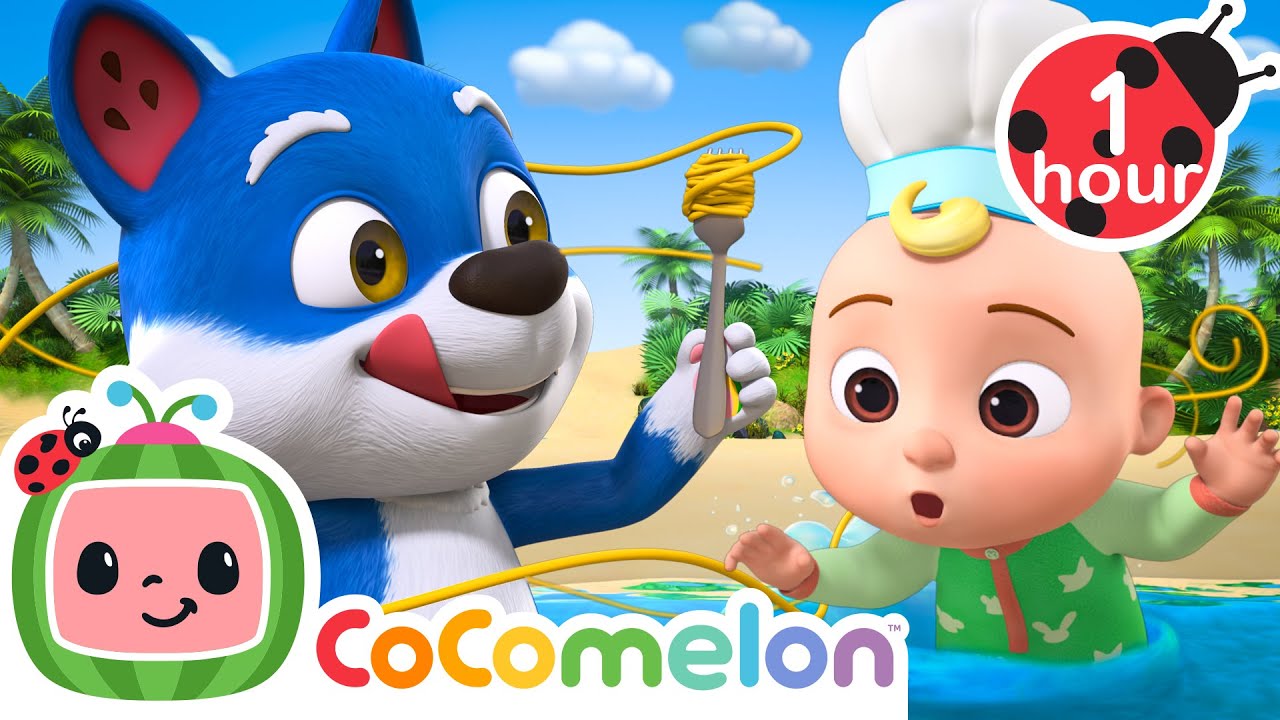 Oodles of Noodles 🍜 | CoComelon Animal Time | Animals for Kids